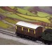 USED Hornby Great Western Railway 4-Wheel Coach R213